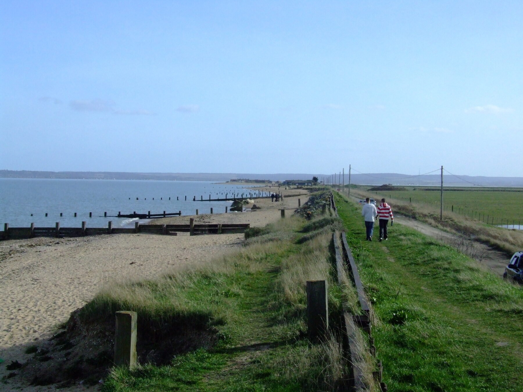 The coast at Leysdown, Isle of Sheppey