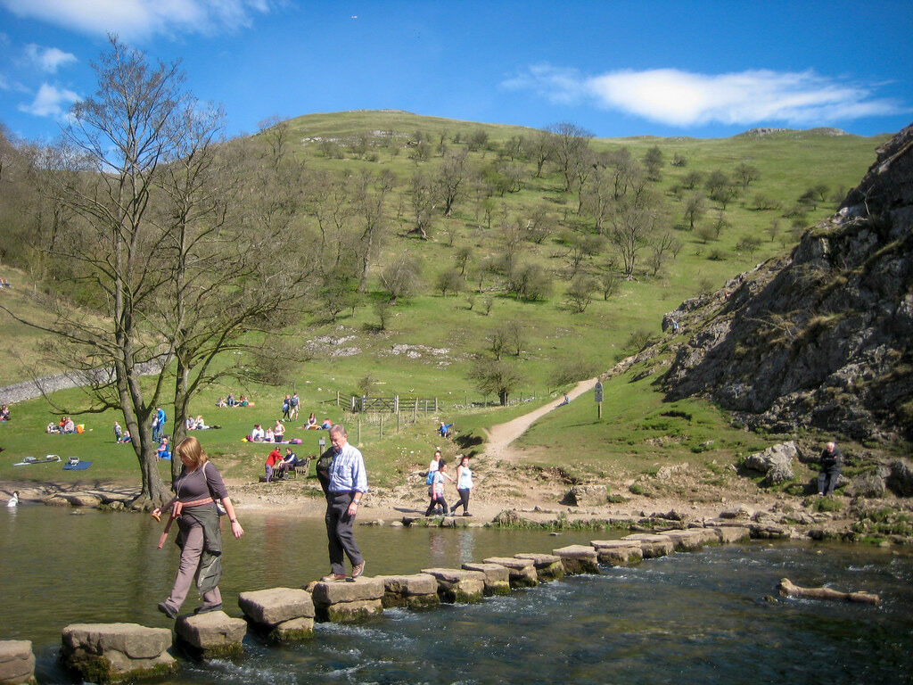 Dovedale stepping stones