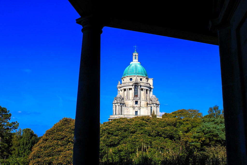 The Ashton Memorial in Williamson Park, Lancaster